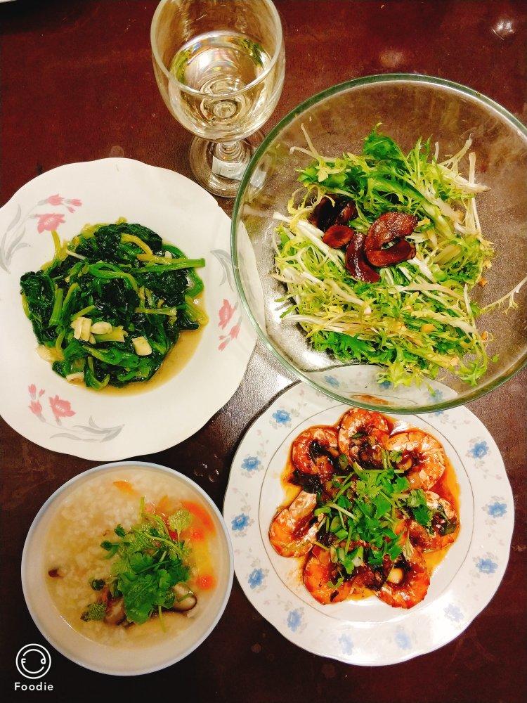 香菇鸡肉粥