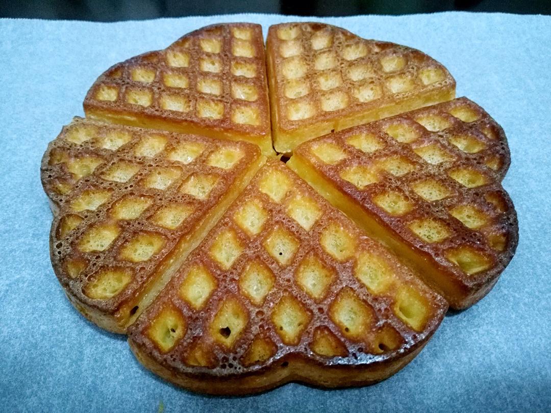 茨木老师的无油低糖瓦格饼