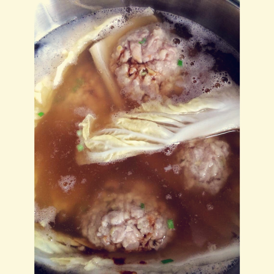 最好吃的扬州狮子头