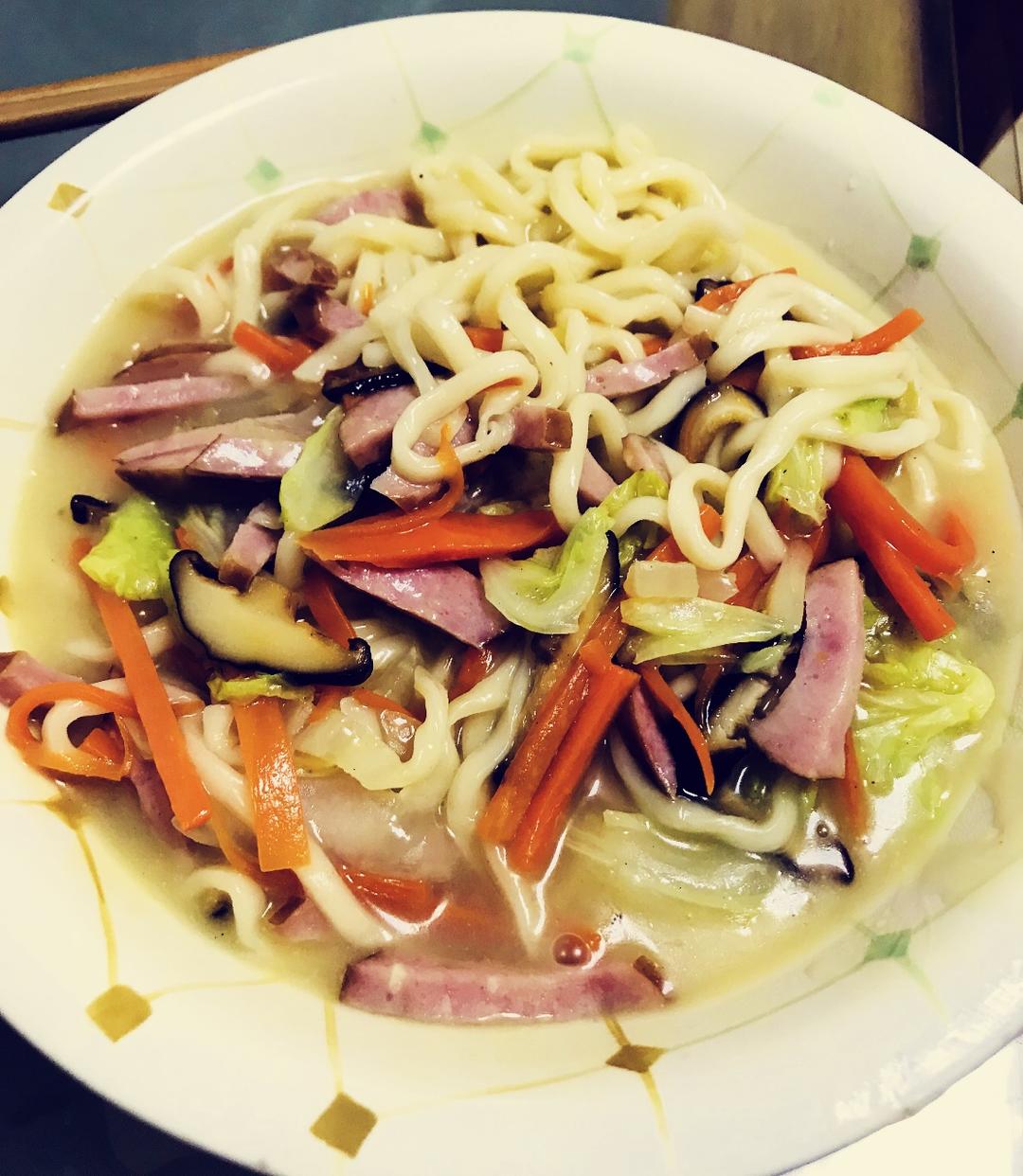 朴素的混汤面
