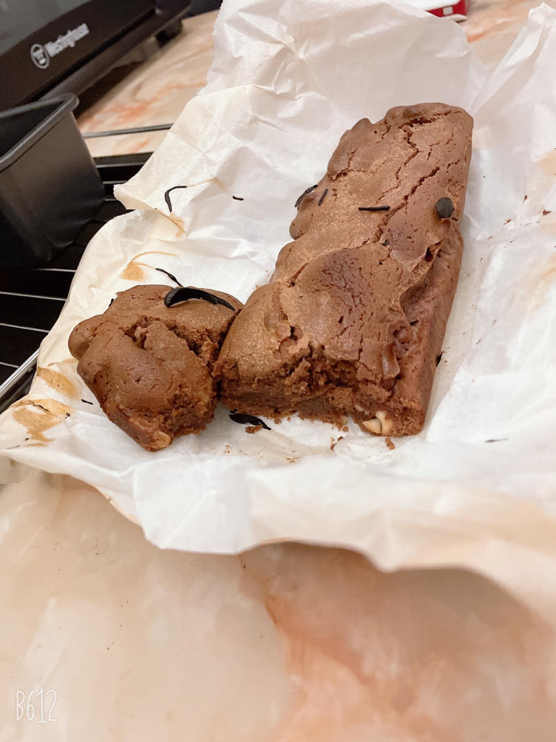 诱人的布朗尼蛋糕