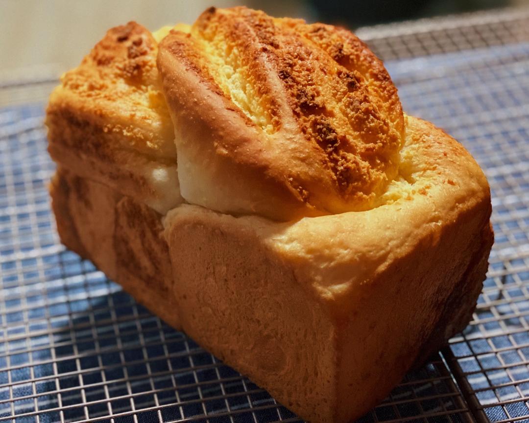 椰蓉牛奶吐司，又软又香谁不爱呀！的做法 步骤16