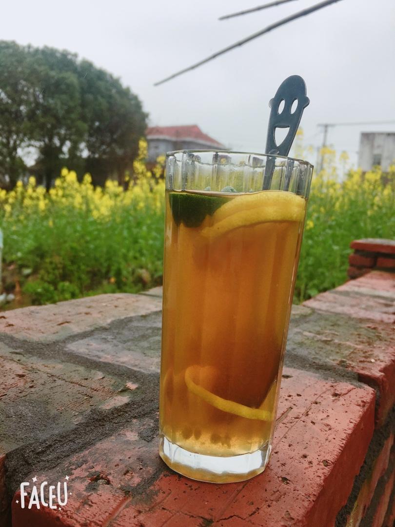 适合冬天喝的热柠檬红茶