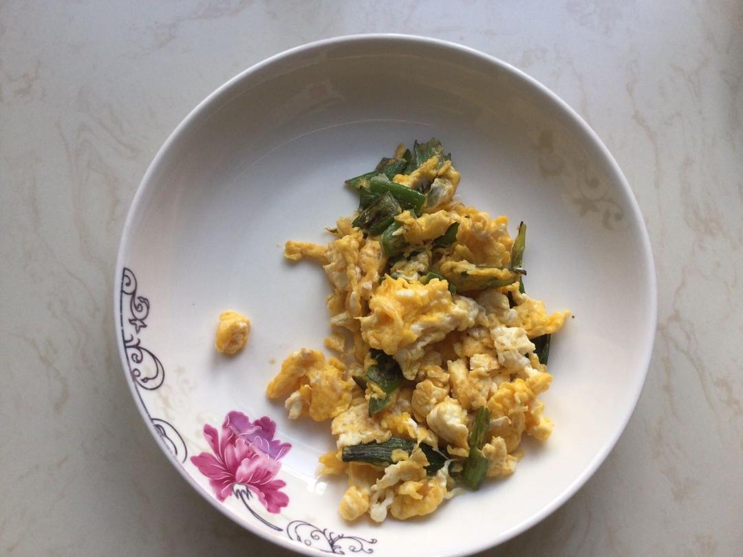 私房大葱炒鸡蛋