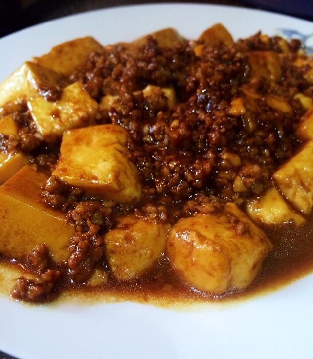 家常红烧肉末豆腐