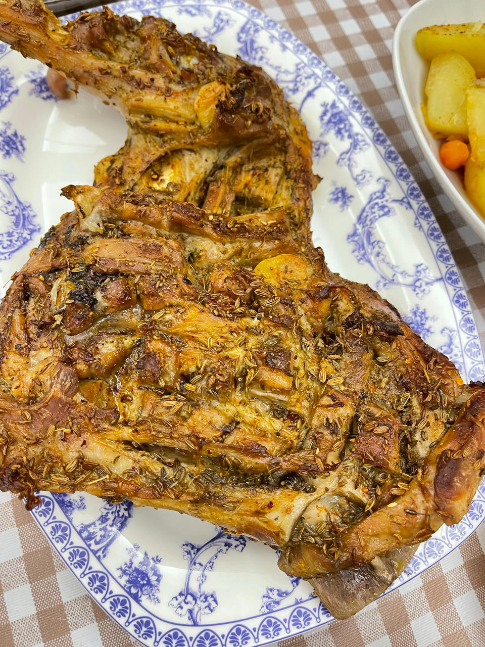 【烤箱版】生烤羊腿