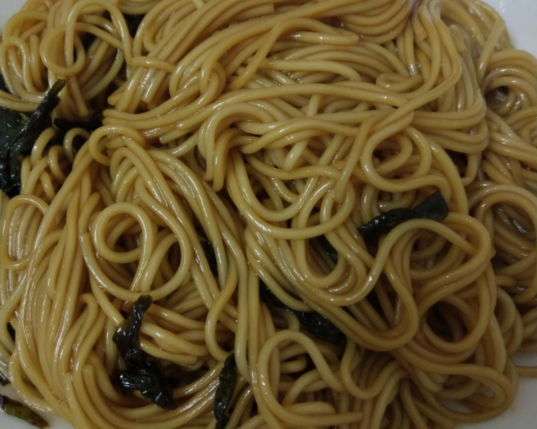 好吃的葱油拌面