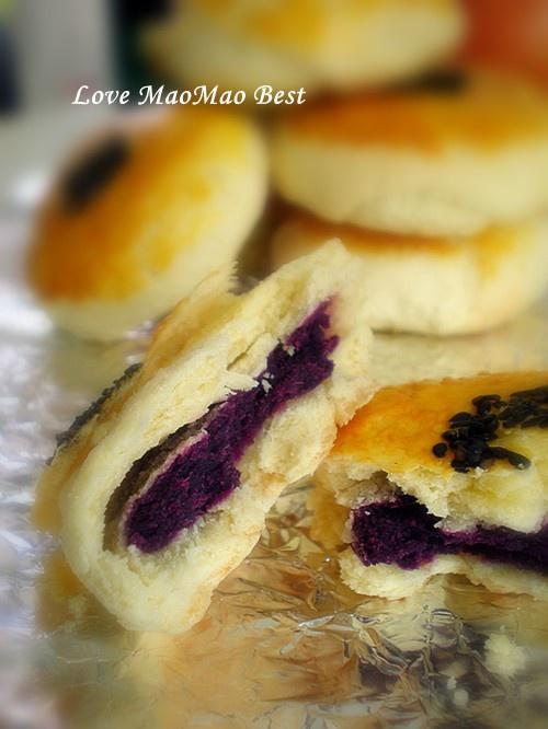 紫薯小酥饼的做法