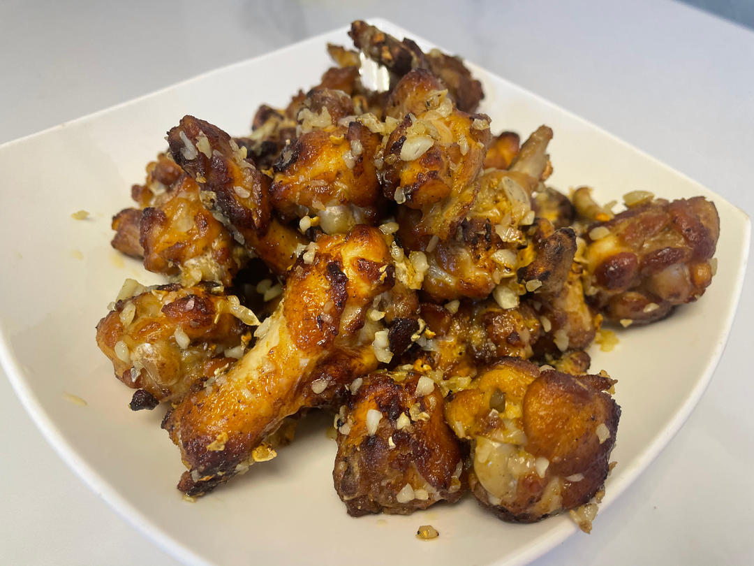 蒜香鸡翅｜孩子们的最爱