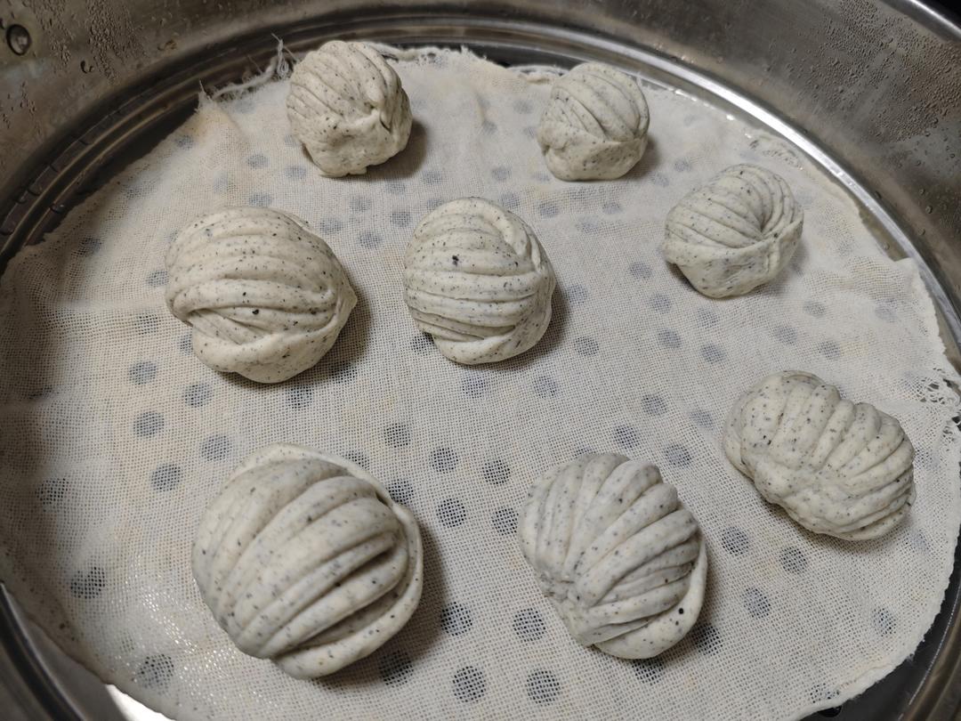 美丽的花卷 造型馒头 一次醒发快手面食 附细节视频详解