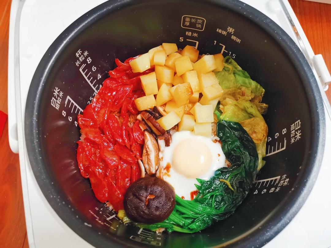 腊味煲仔饭（电饭煲易操版）