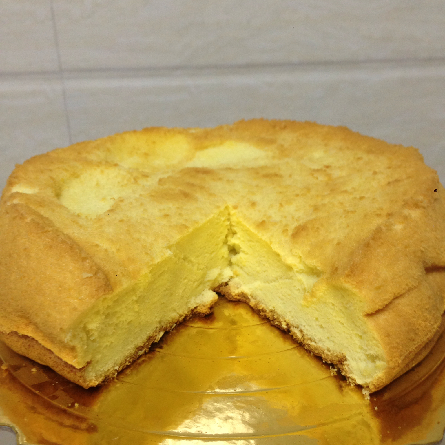 烤箱做蛋糕（戚风蛋糕的做法）