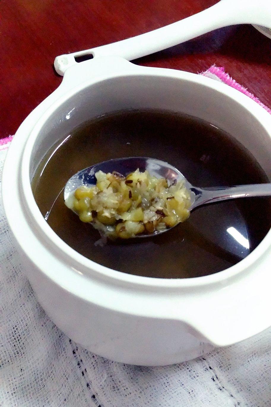 绿豆二米粥
