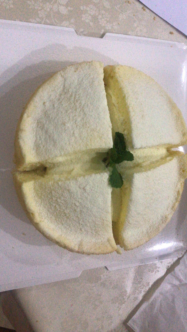 甜而不腻的八寸日式冰乳酪蛋糕