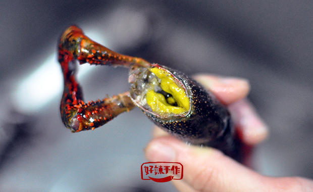 小龙虾-保留虾黄的处理方式