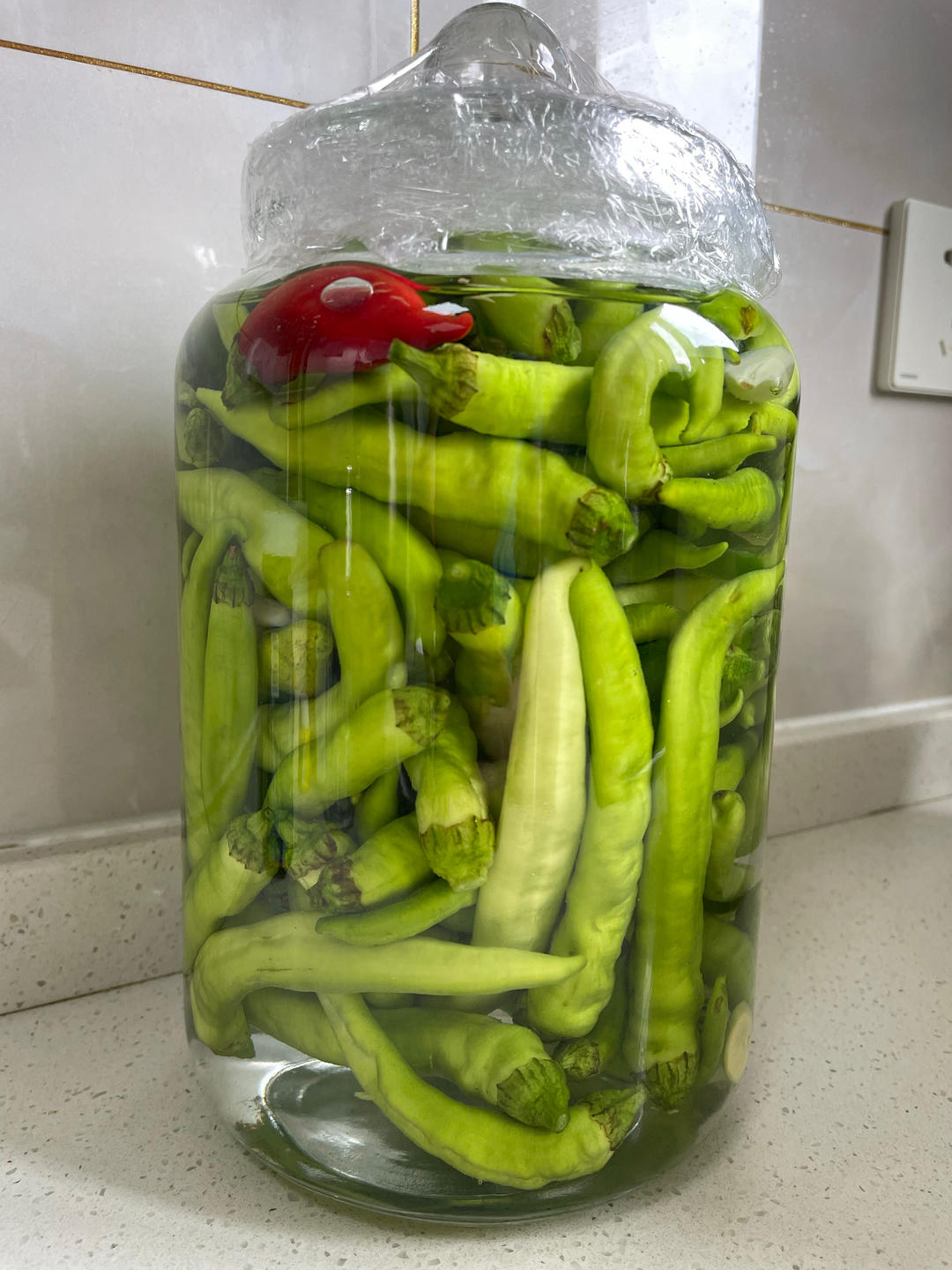 自制泡椒（腌小米椒）