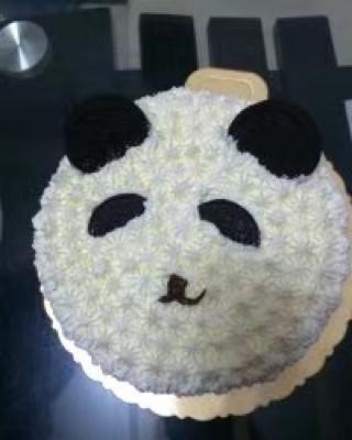 小熊生日蛋糕