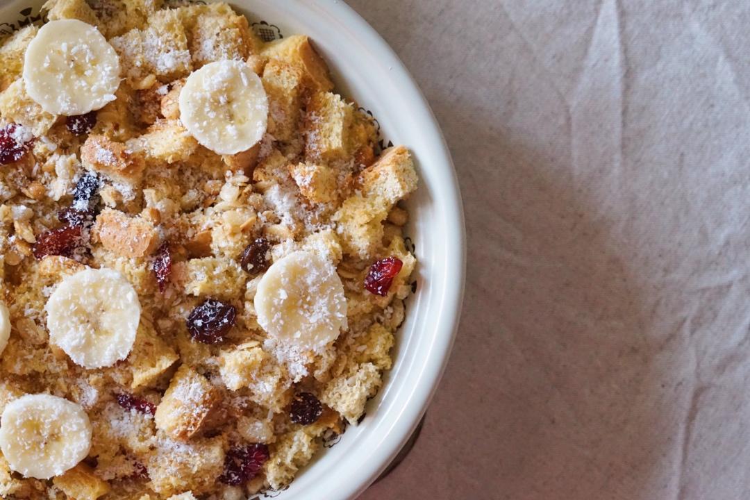 卡乐比麦片吐司布丁(快手有颜值营养早餐)