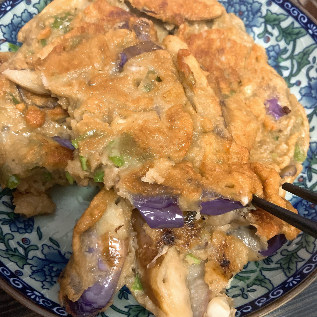 茄子饼（快手点心）