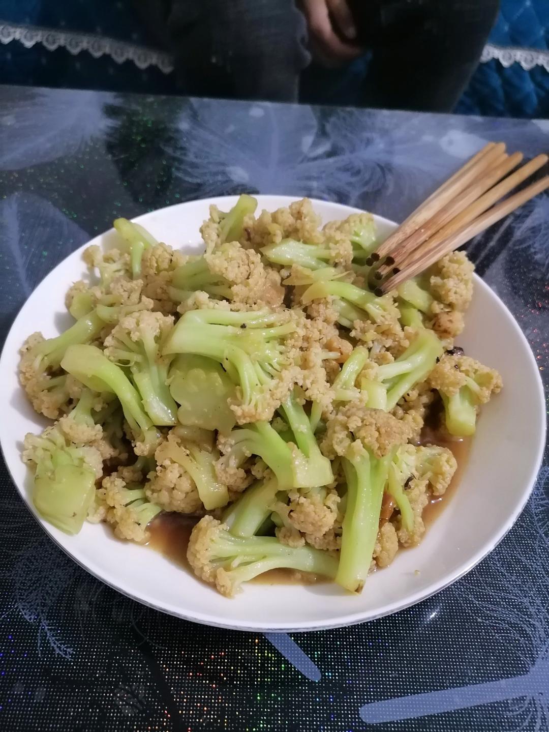 无肉简易版干煸菜花