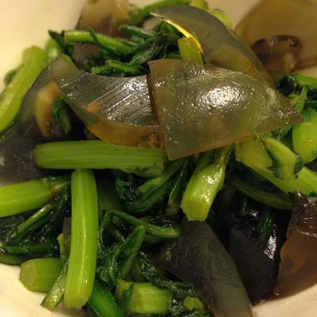 凉拌茼蒿