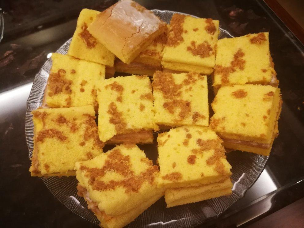 🥞肉松糯米蛋糕卷