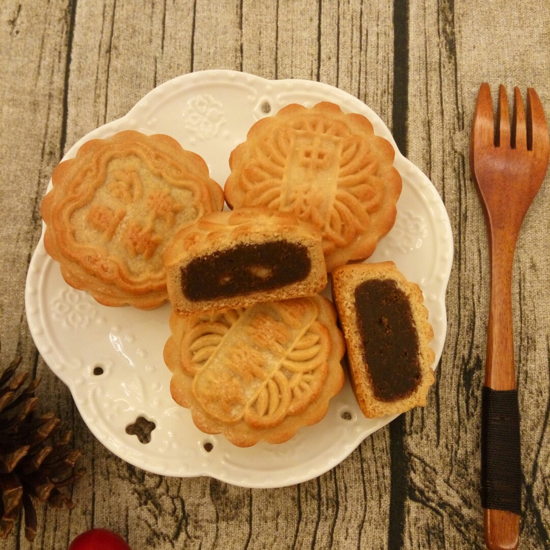 巧克力月饼馅(更适用冰皮)