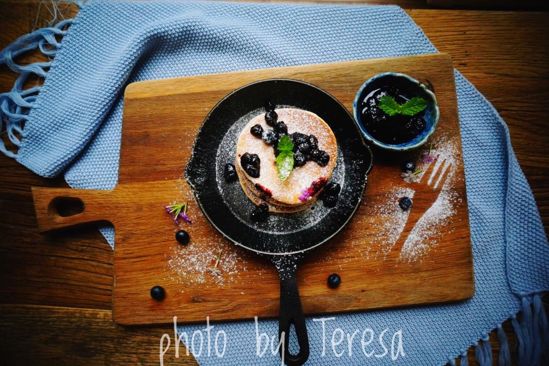 Super fluffy pancakes棉花松饼