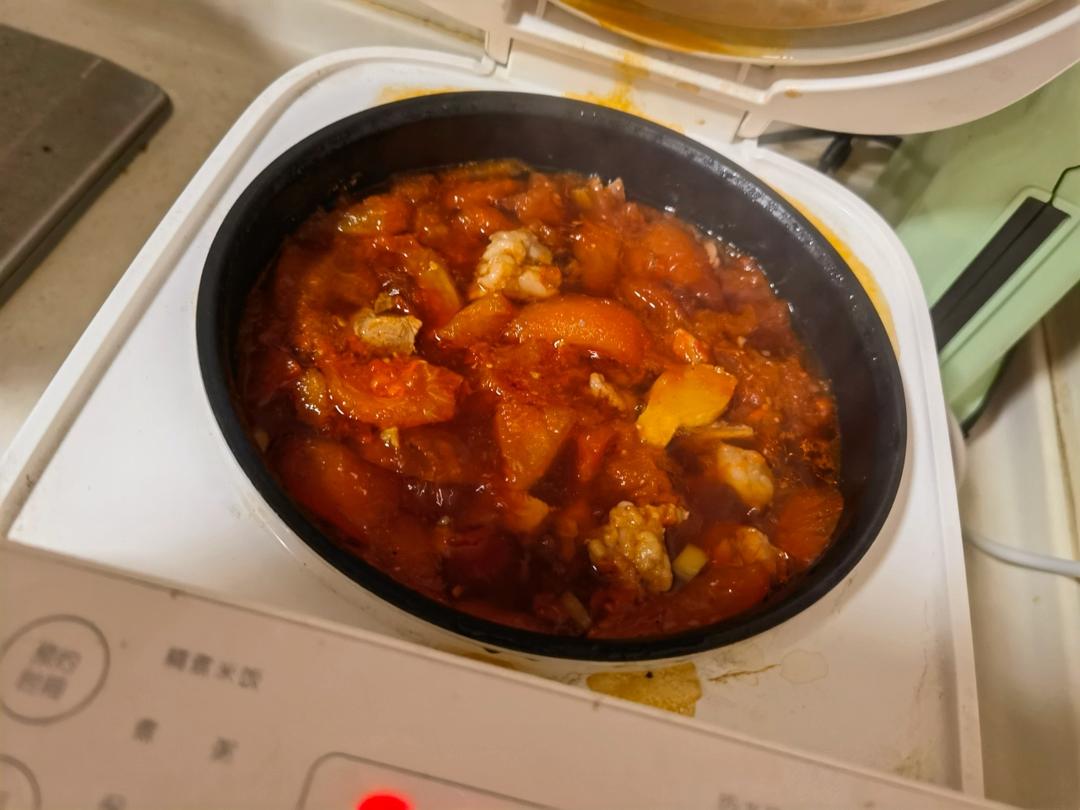 番茄炖牛肉(电饭煲版)