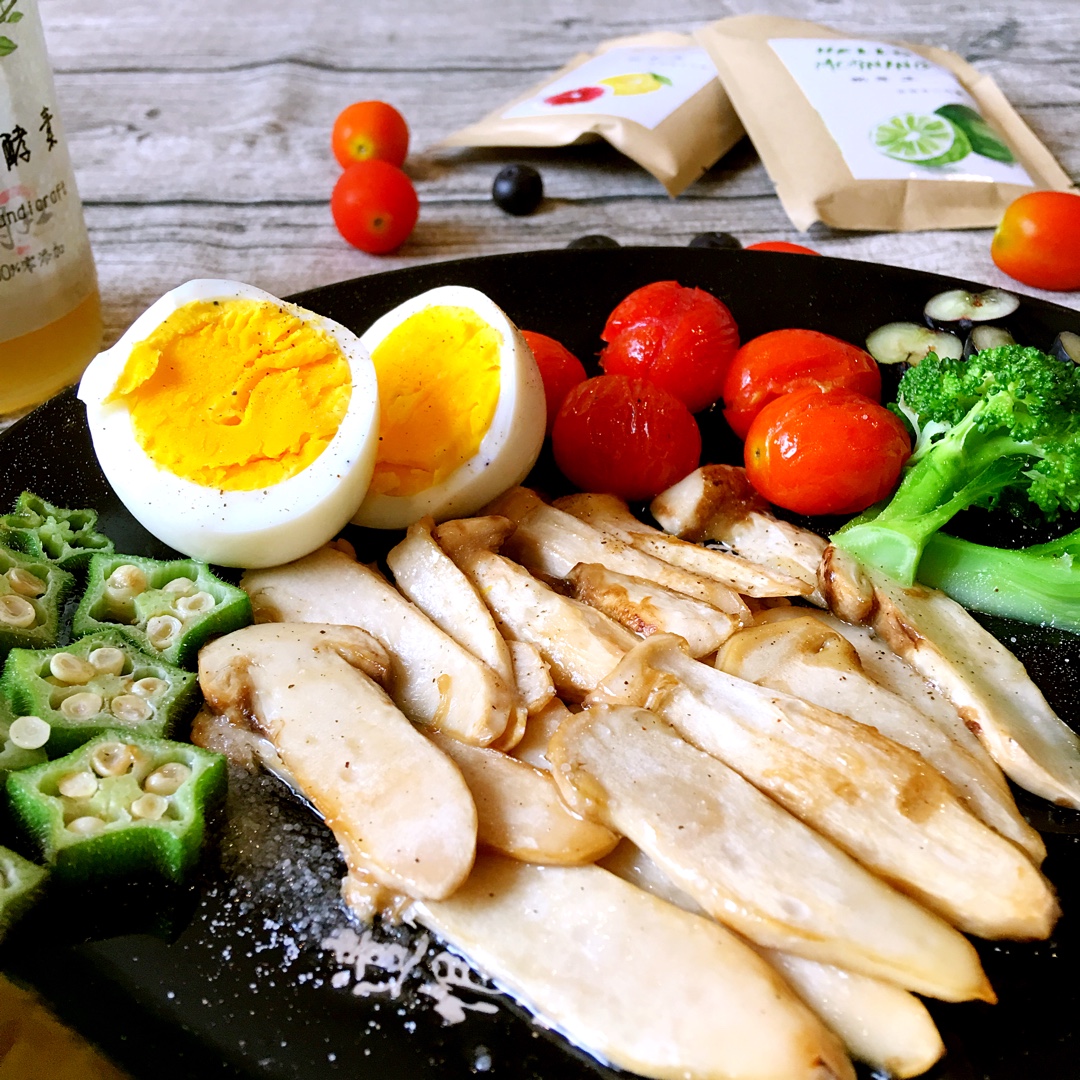 黄油煎松茸