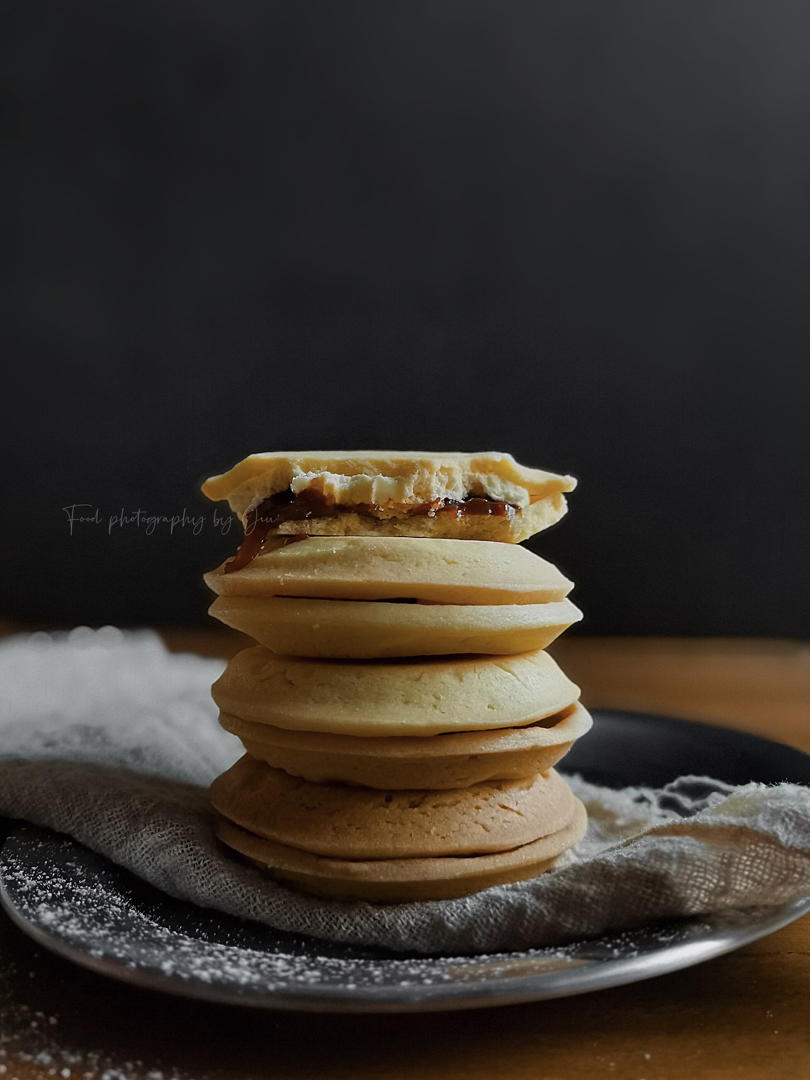 自制日本网红PRESS BUTTER SAND焦糖奶油夹心饼干