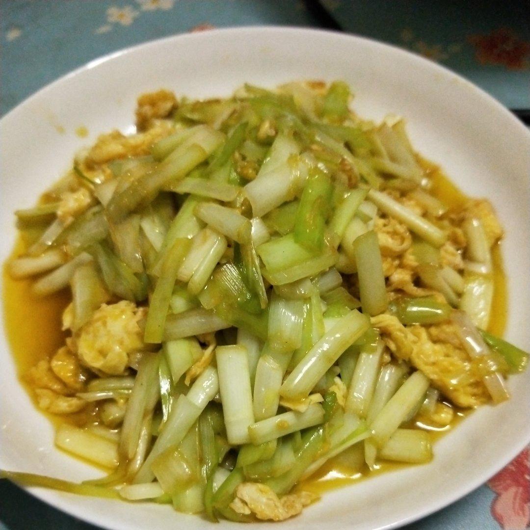 韭黄炒蛋