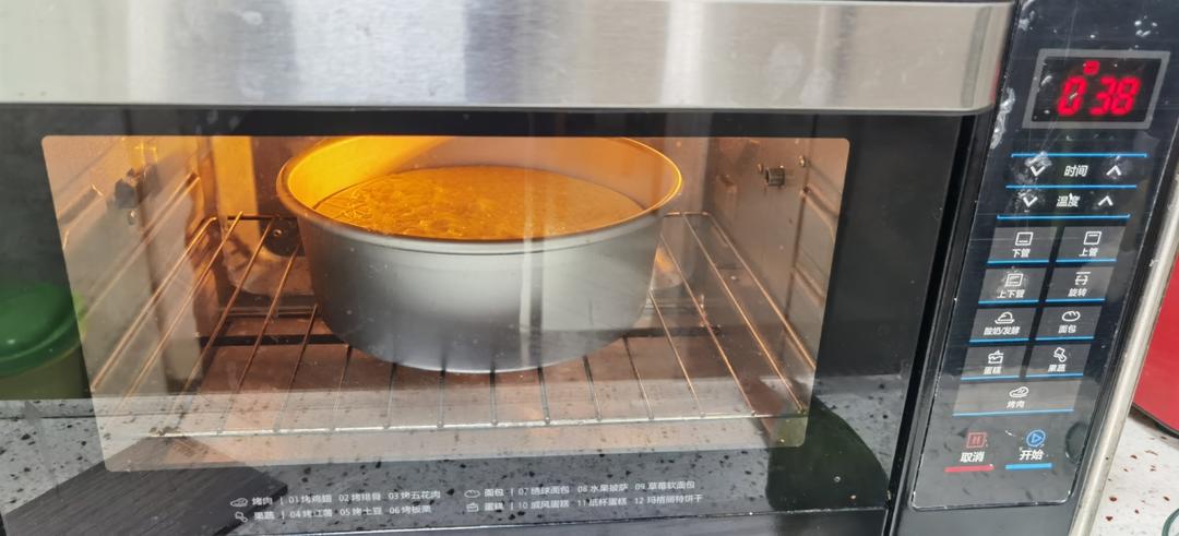 八寸戚风蛋糕