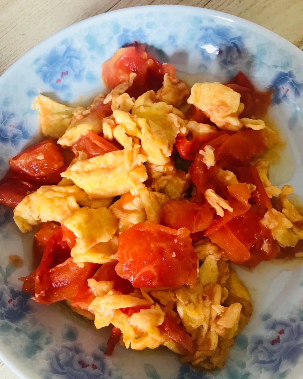 西红柿炒鸡蛋