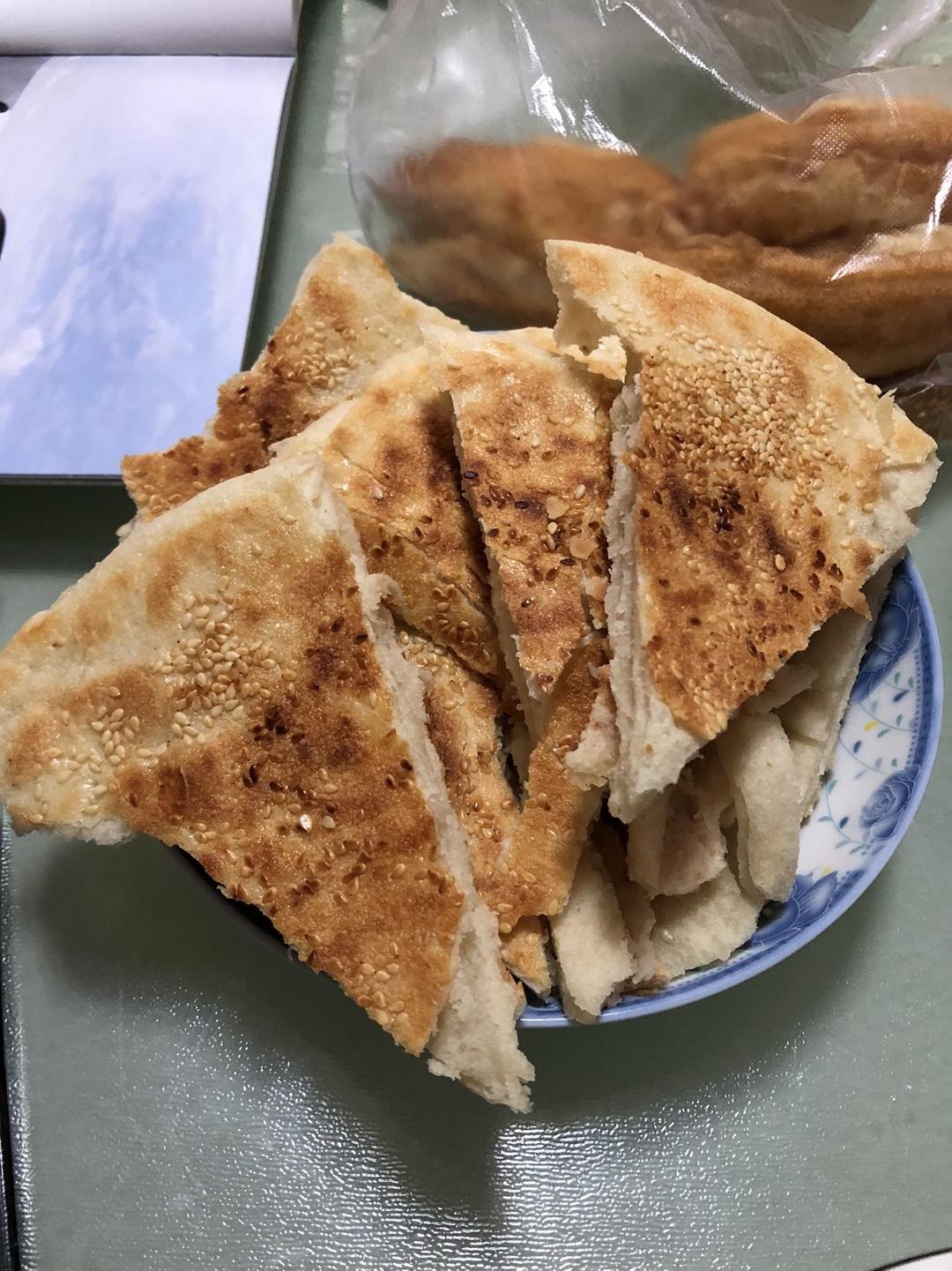 千层芝麻饼