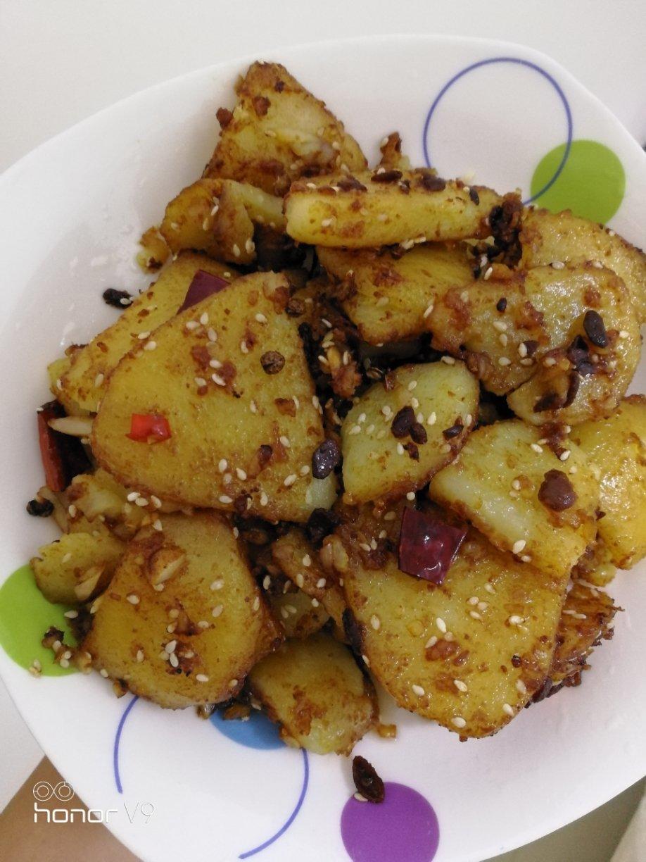 干锅土豆片