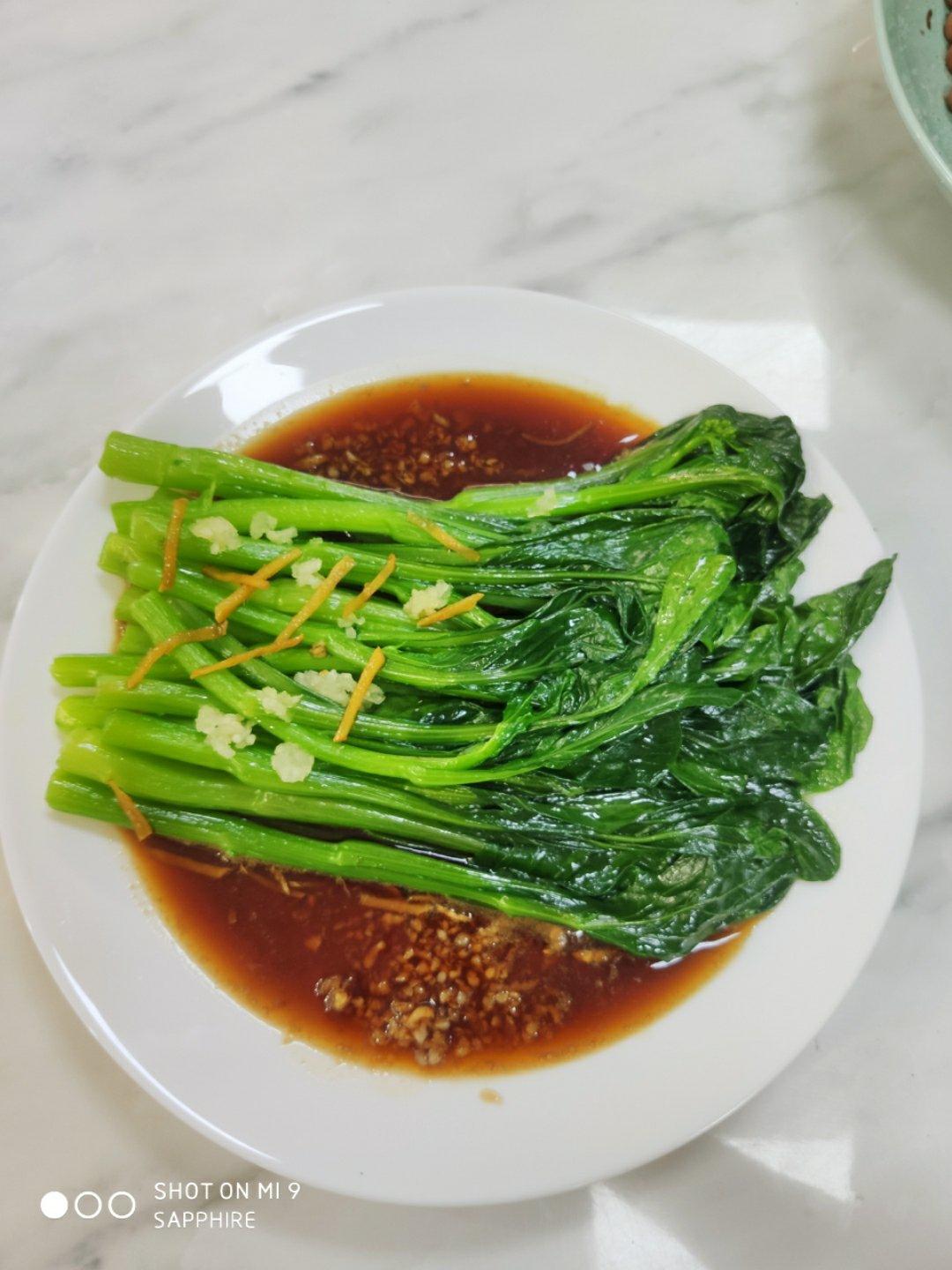 白灼菜心（附白灼类菜的小细节）
