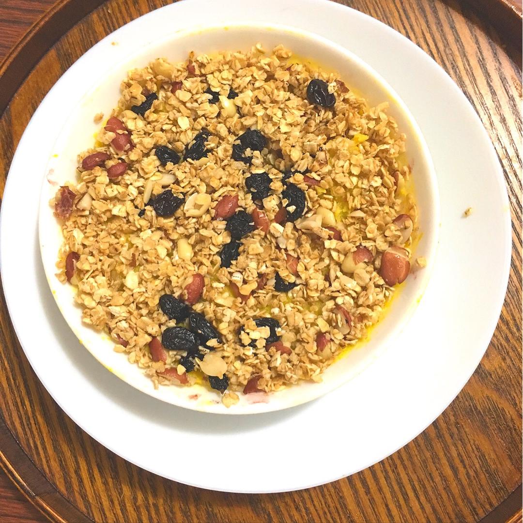 燕麦酥南瓜羹—【微波志】