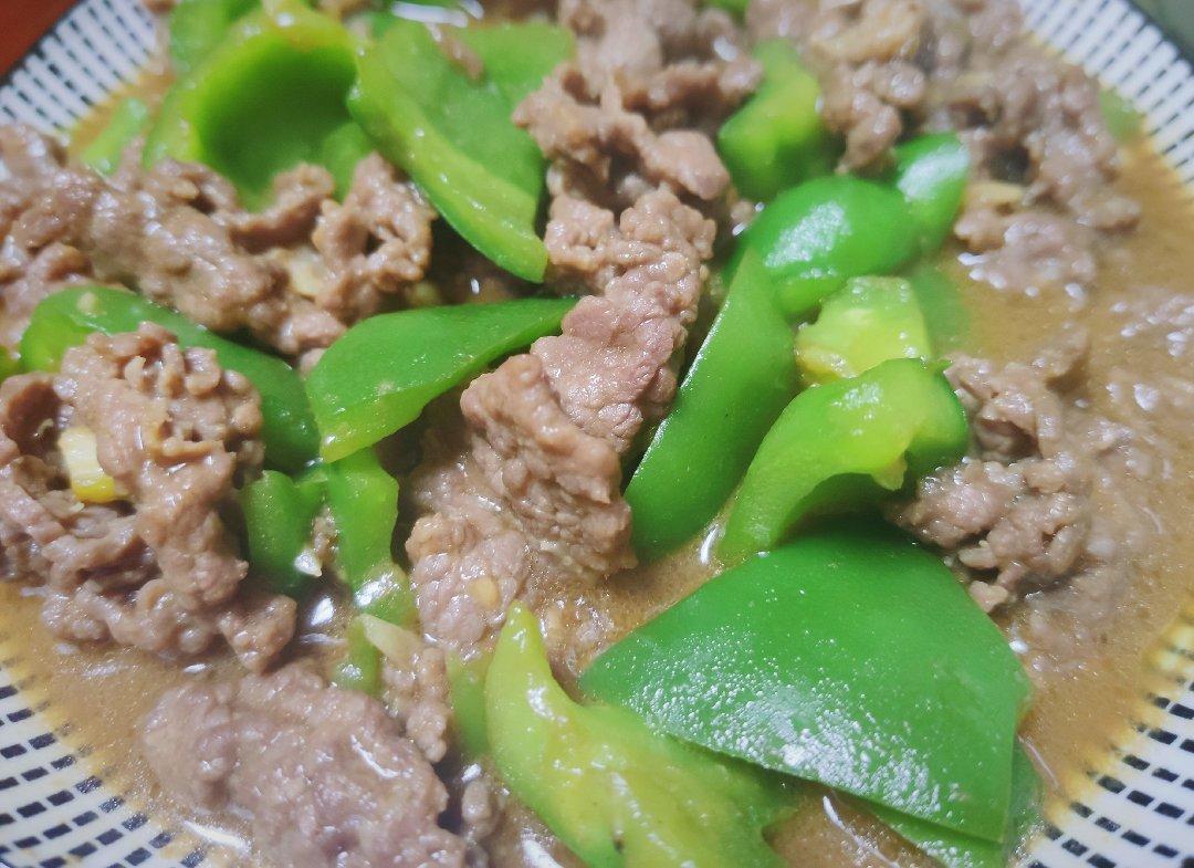青椒炒牛肉