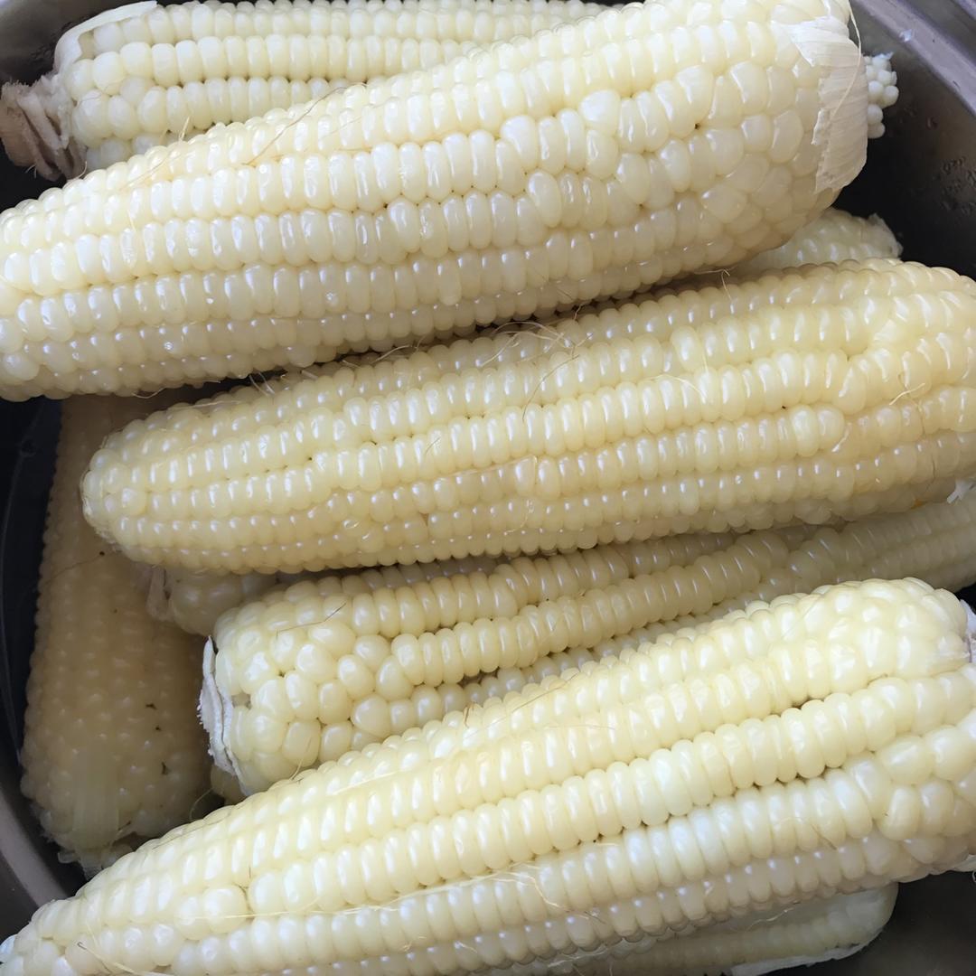 蒸玉米