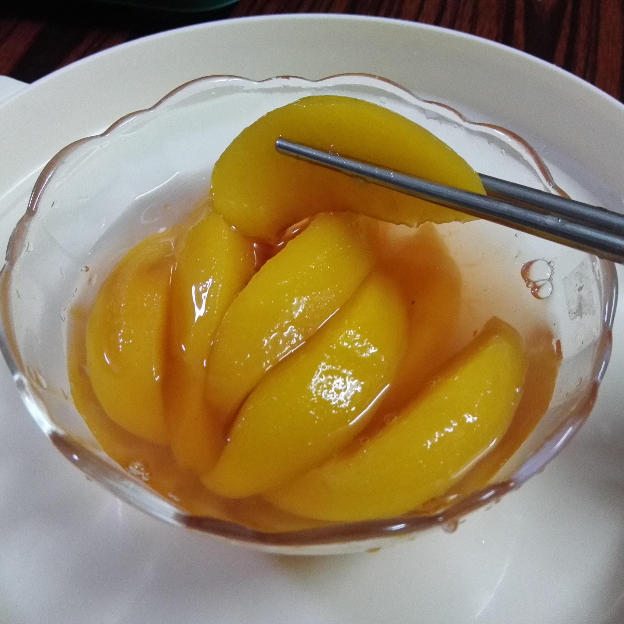 冰糖黄桃/黄桃罐头