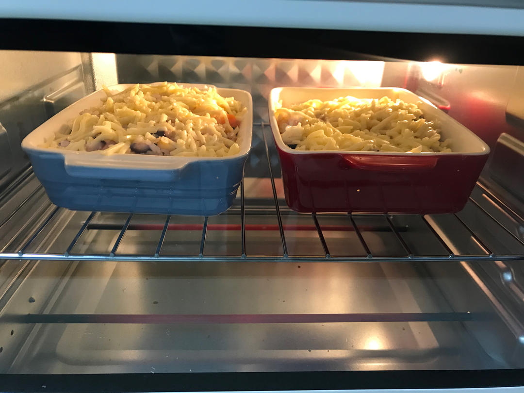海鲜芝士焗饭（零失败超简单）