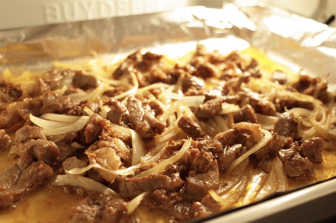 少油烤箱版孜然羊肉