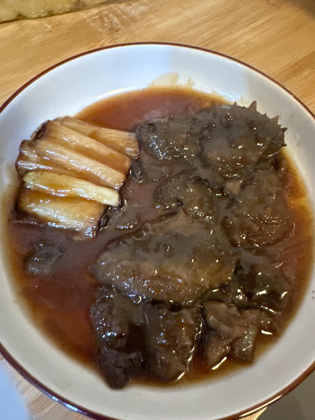葱烧海参