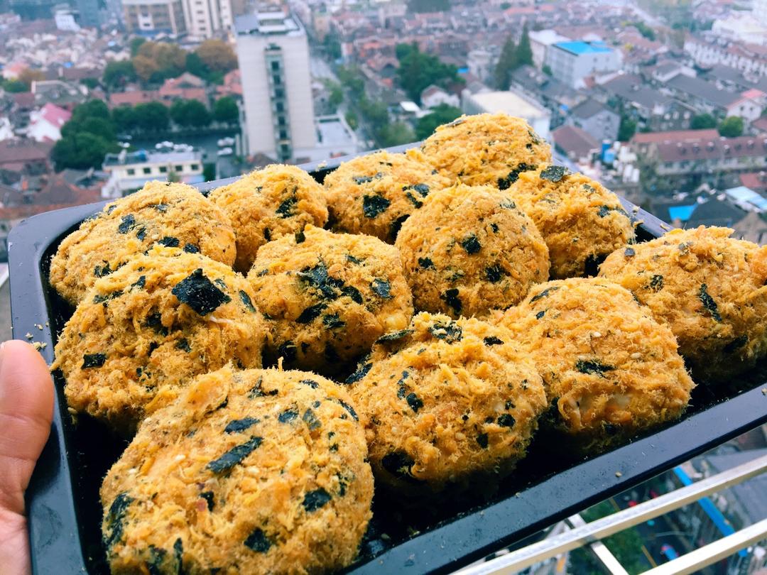 肉松小贝（附香草卡仕达酱）