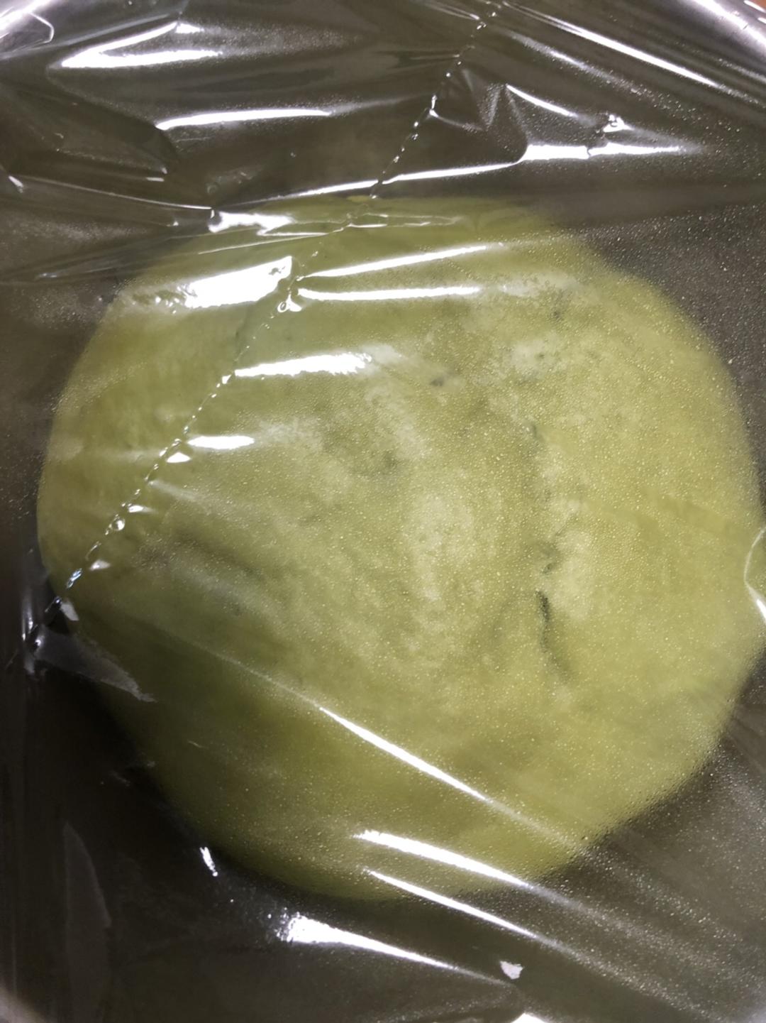 麻薯豆沙核桃抹茶包的做法 步骤7