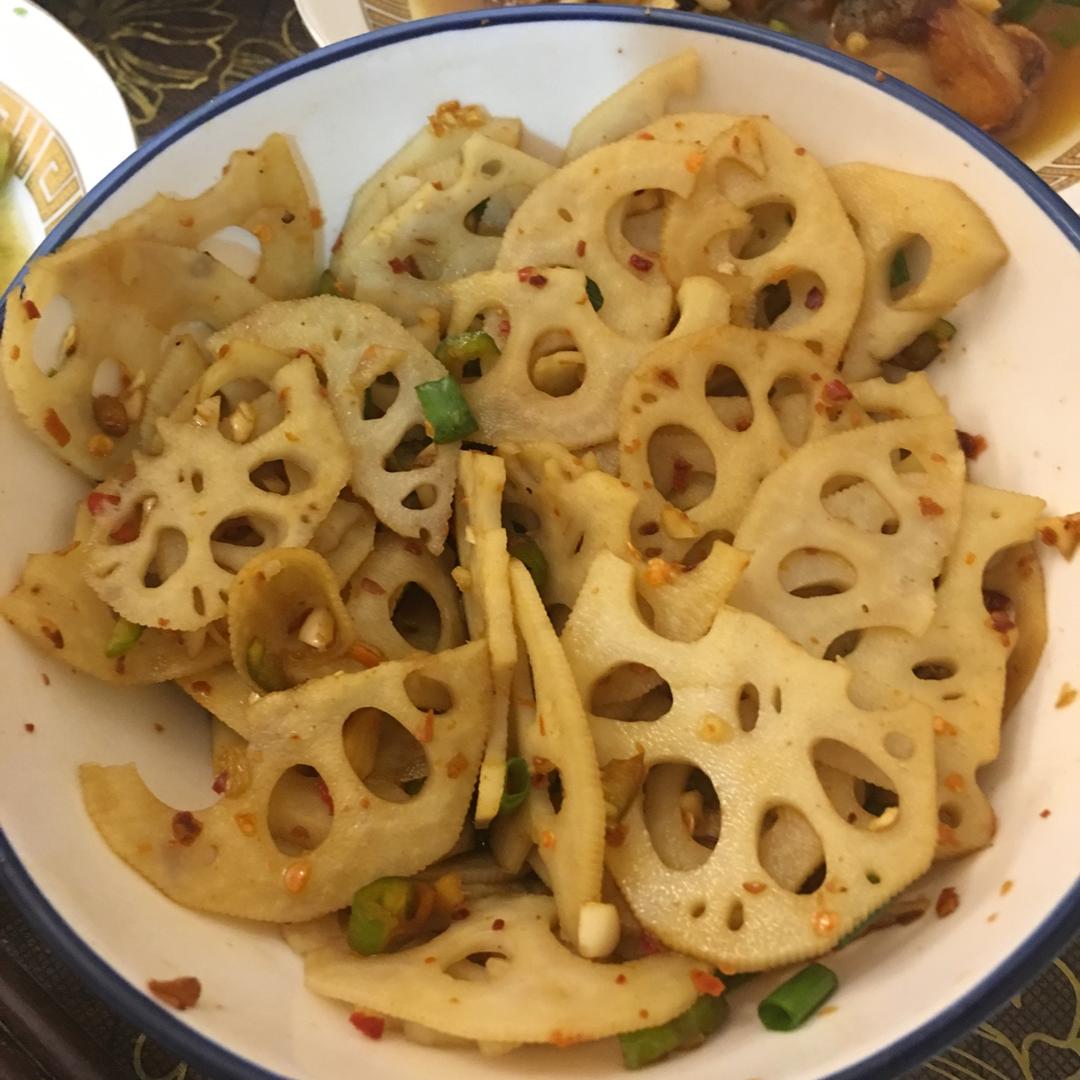 脆辣爽口快手菜-凉拌藕片