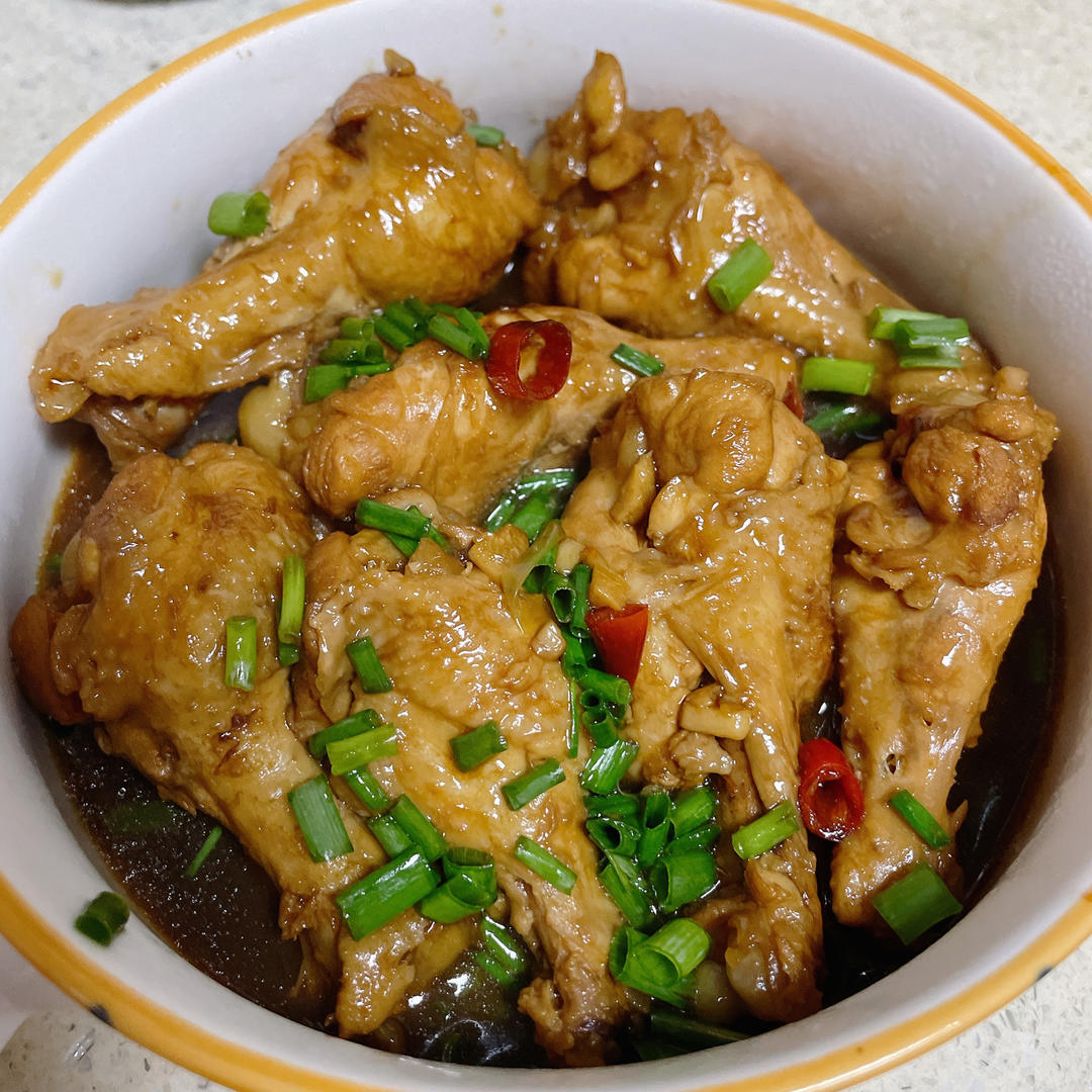 妈妈家的味道，吃了停不下来的红烧鸡翅