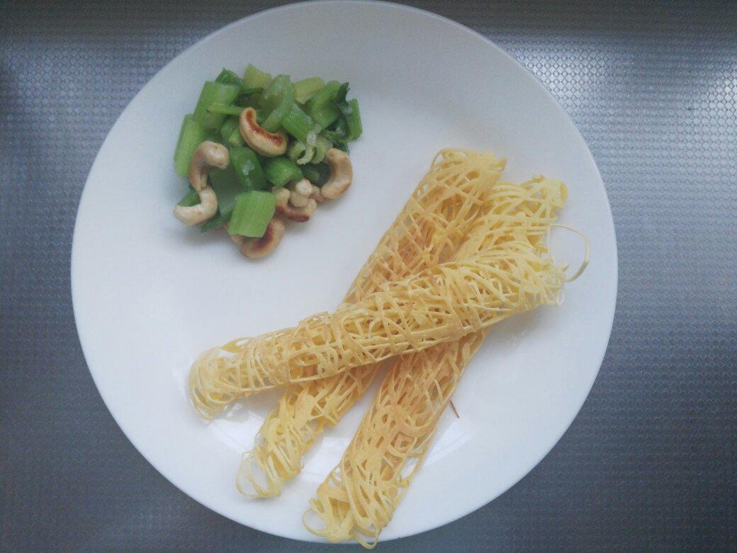 高颜值鸡蛋蕾丝网饼
