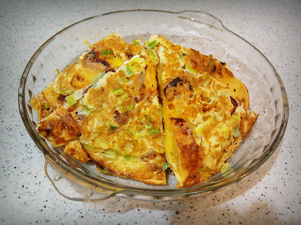 西班牙土豆煎蛋饼